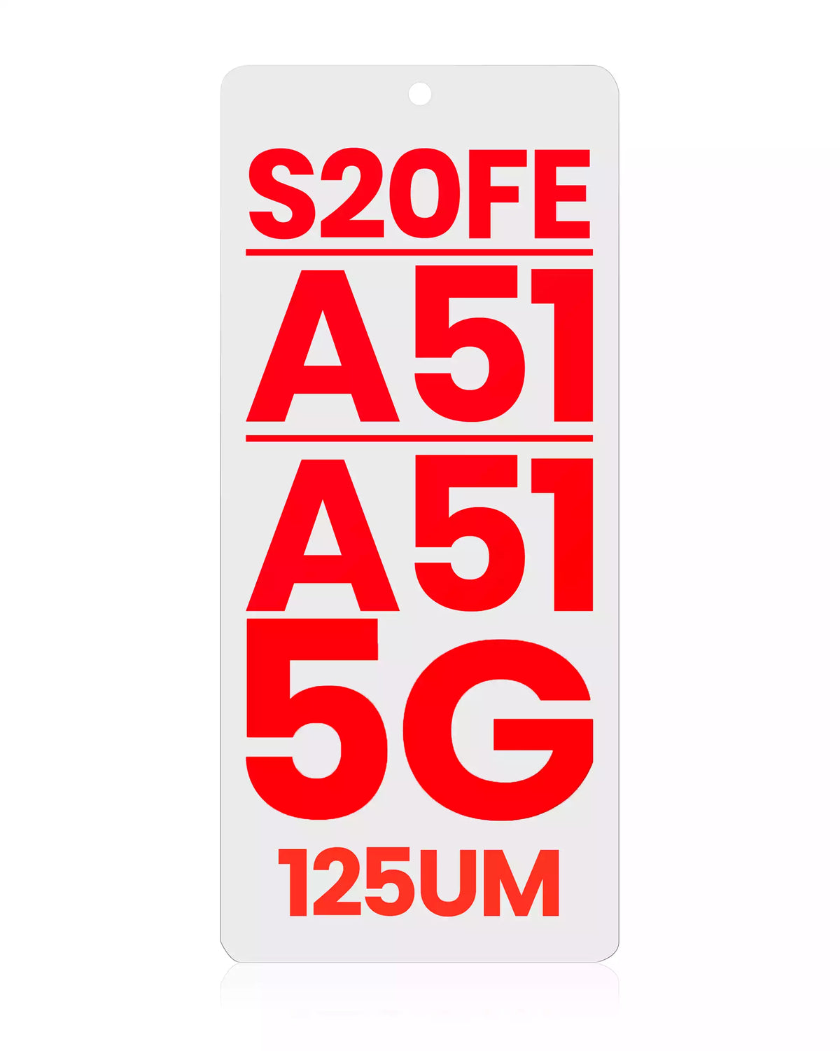 Replacement  OCA Compatible For Samsung Galaxy S20 FE / A51 / A51 5G