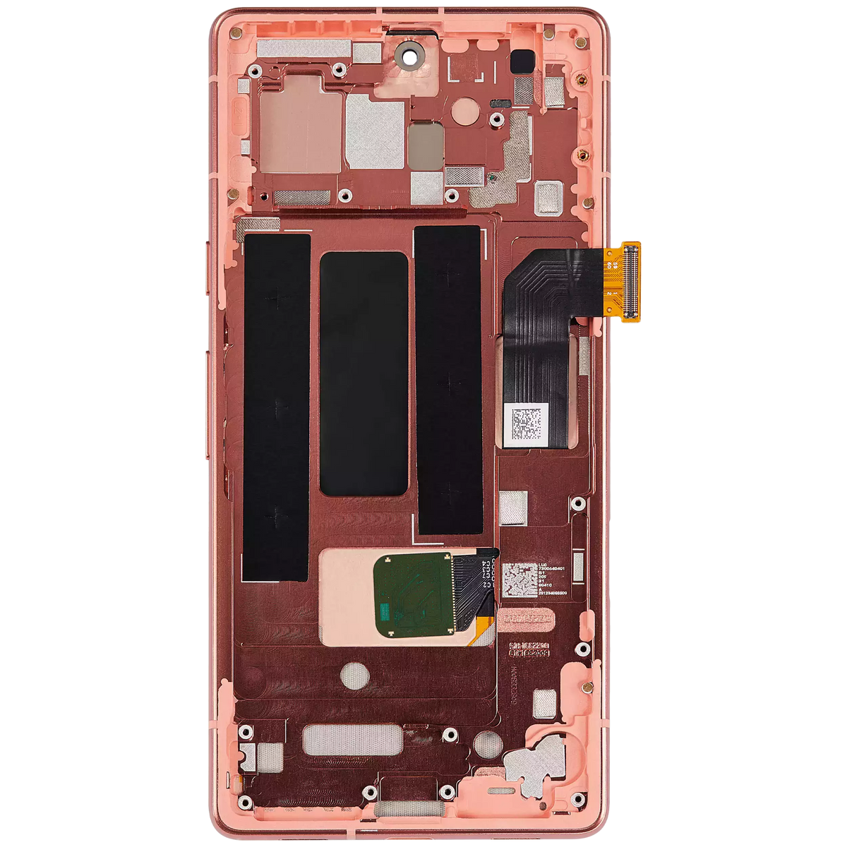 OLED Assembly With Frame Replacement  (With Finger Print Scanner) Compatible For Google Pixel 7a 5G (Refurbished) (Coral)