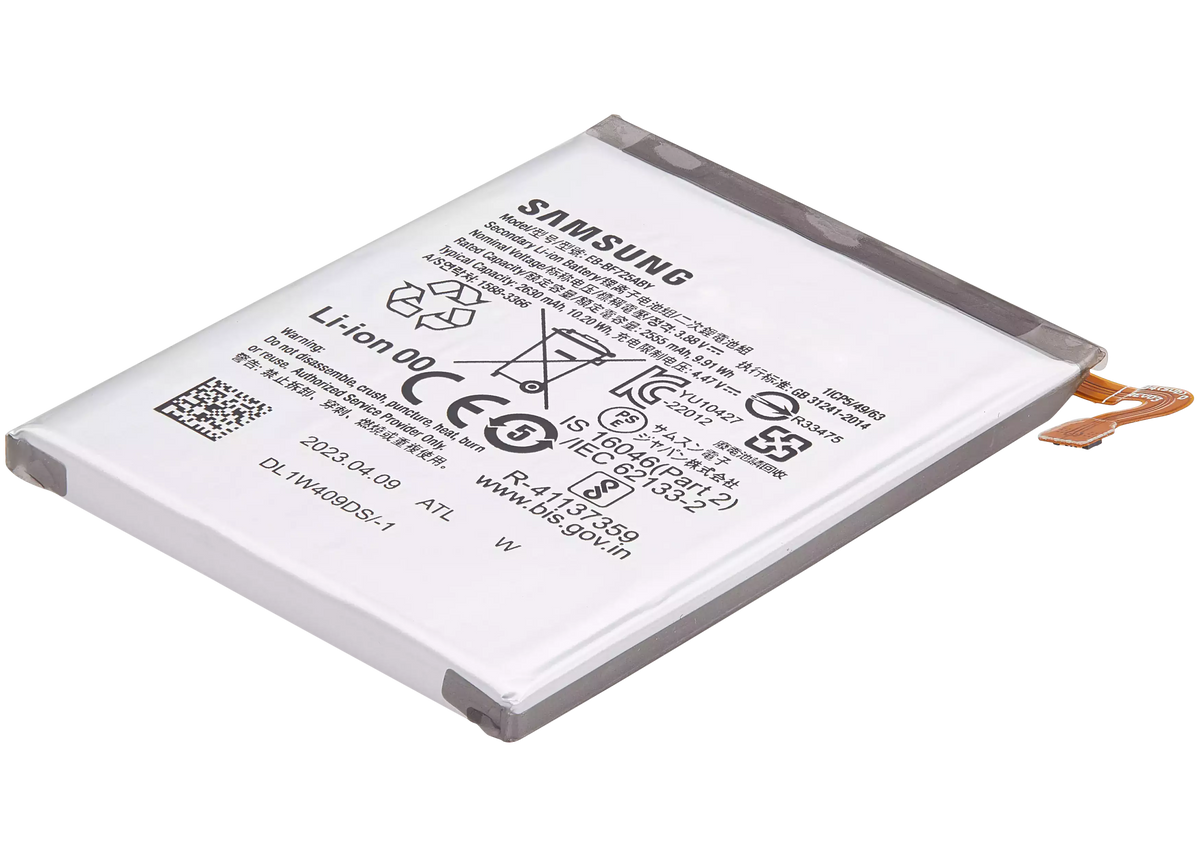 Replacement Battery Compatible For Samsung Galaxy Z Flip 4 (Main Battery) (EB-BF725ABY / EB-BF723ABY)