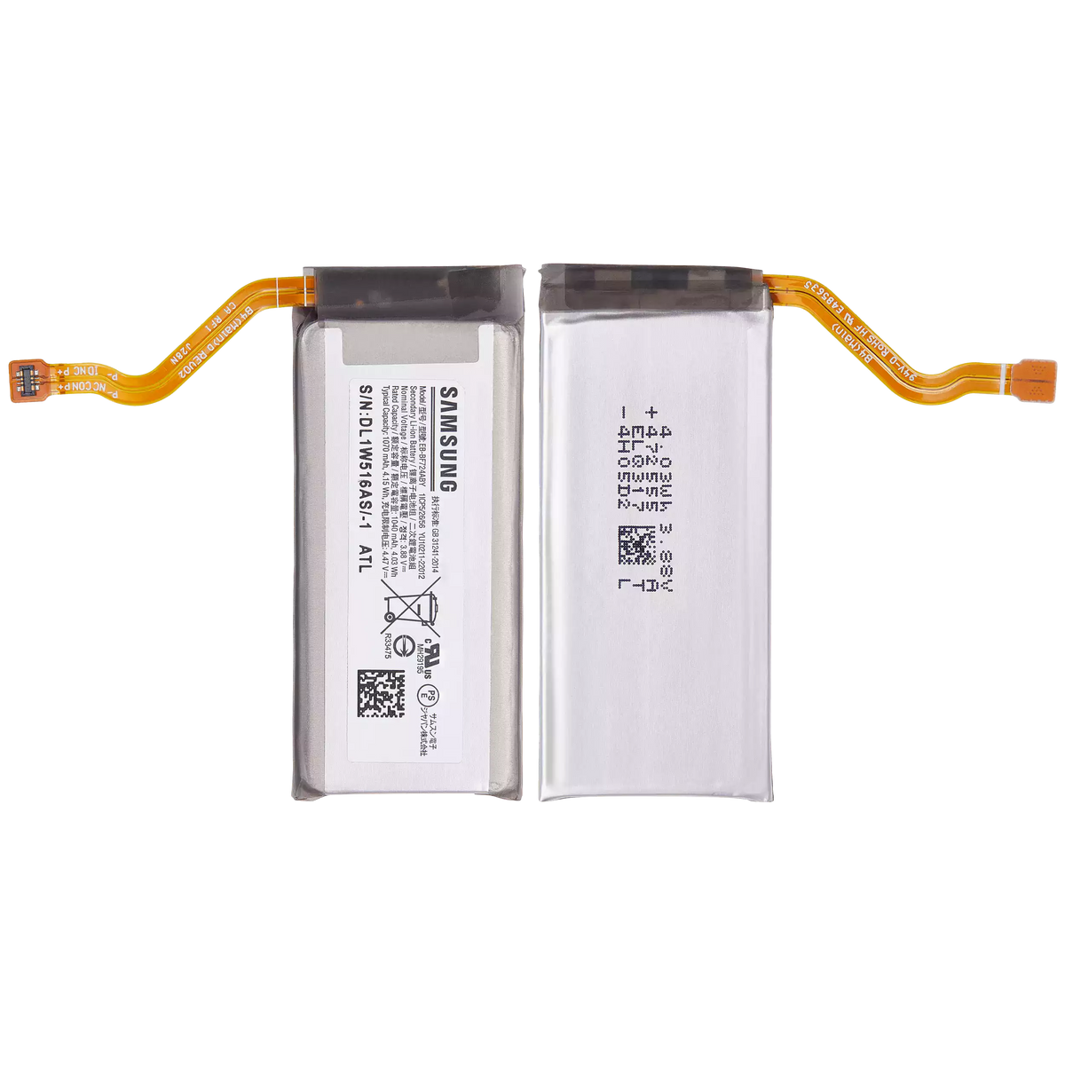 Replacement Battery Compatible For Samsung Galaxy Z Flip 4 (Secondary Battery) (EB-BF724ABY)