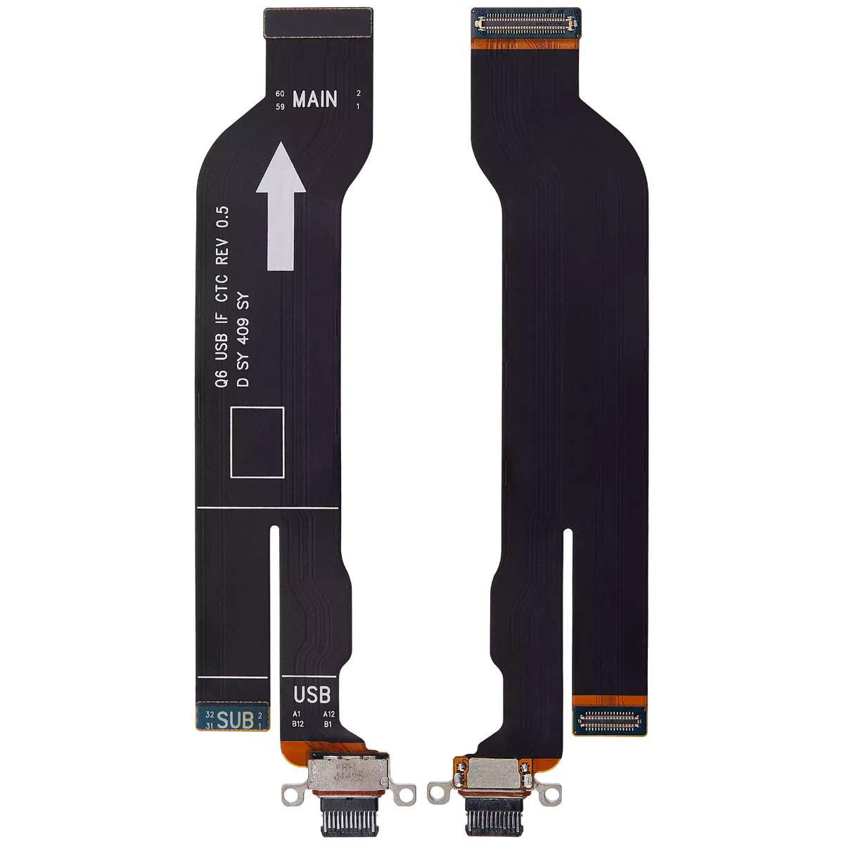 Charging Port Flex Cable Replacement Compatible For Samsung Galaxy Z Fold 6 (F956) (Premium)