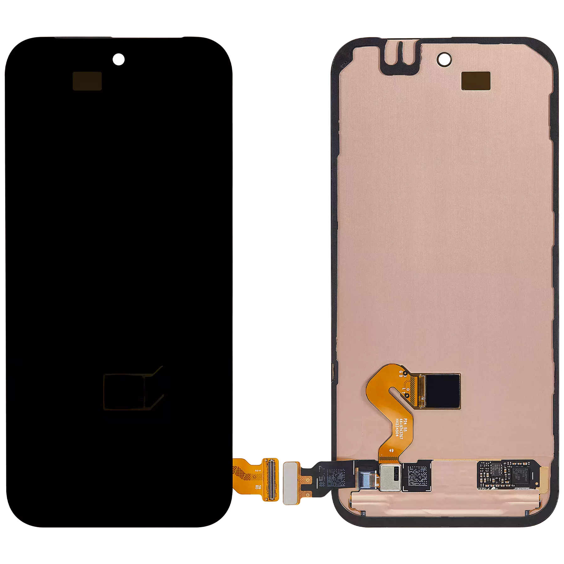 Replacement OLED Assembly With Frame (With Finger Print Sensor) Compatible For Google Pixel 9 Pro (Refurbished) (All Colors)