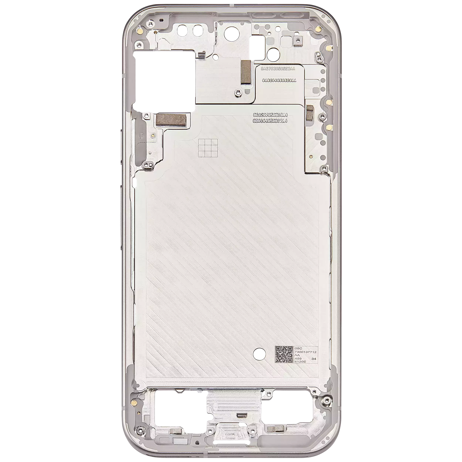 Mid-Frame Housing Compatible For Google Pixel 9 Replacement(Porcelain)