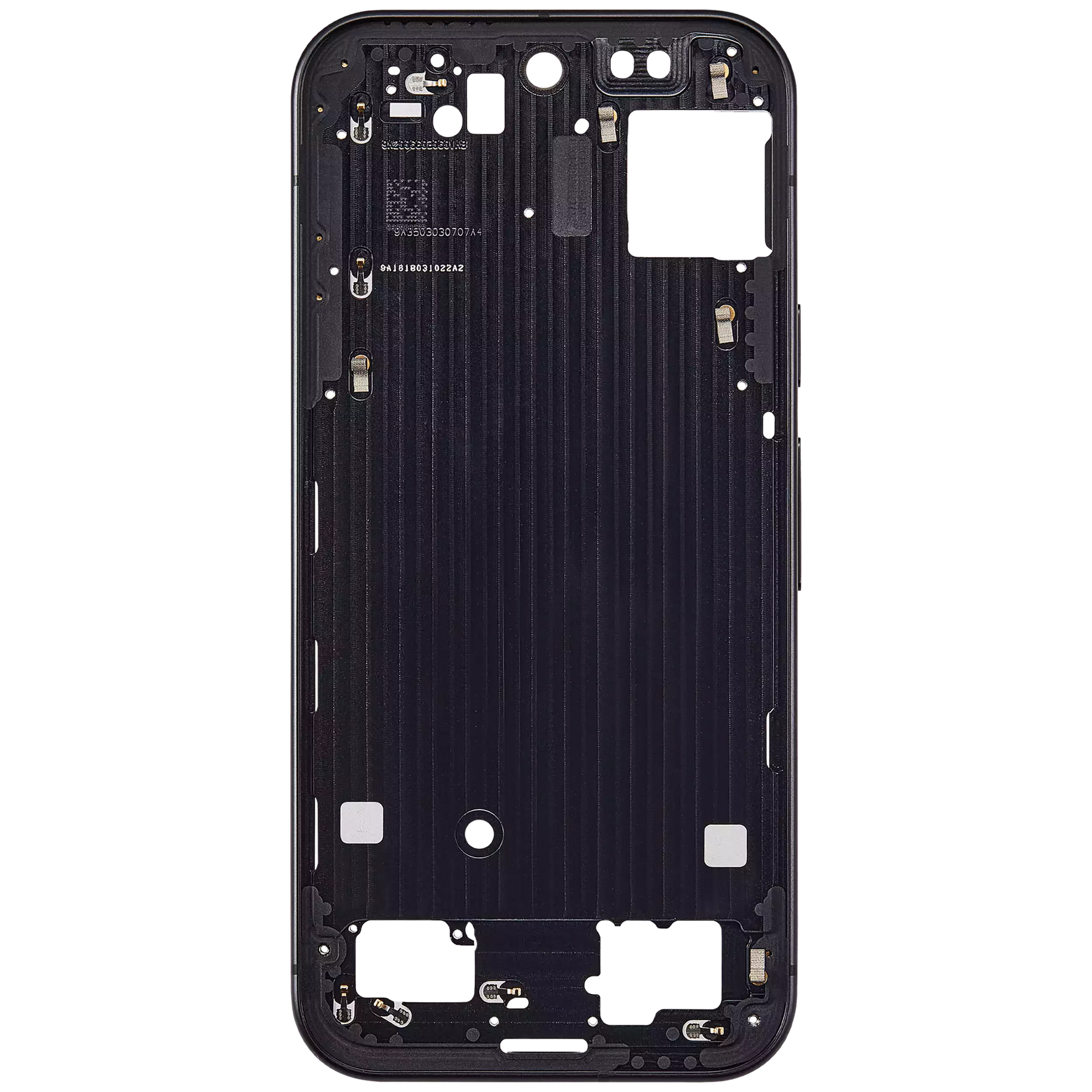 Mid-Frame Housing Compatible For Google Pixel 9 Replacement(Obsidian)