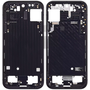 Mid-Frame Housing Compatible For Google Pixel 9 Replacement(Obsidian)