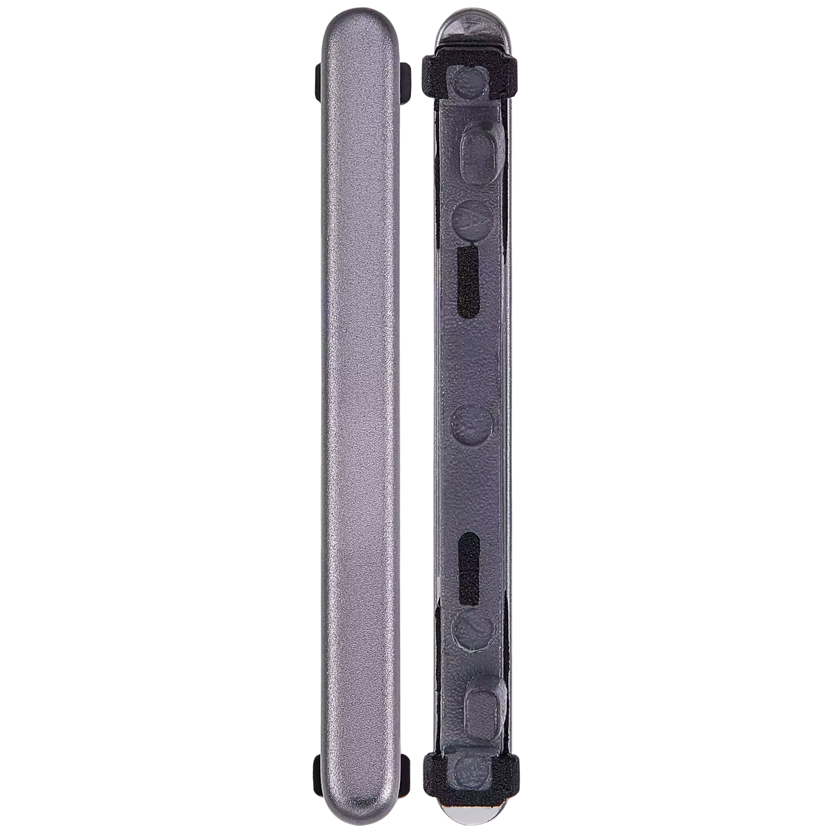 Hard Buttons (Volume) Compatible For Samsung Galaxy Z Flip 6 Replacement (F741) (Silver Shadow)