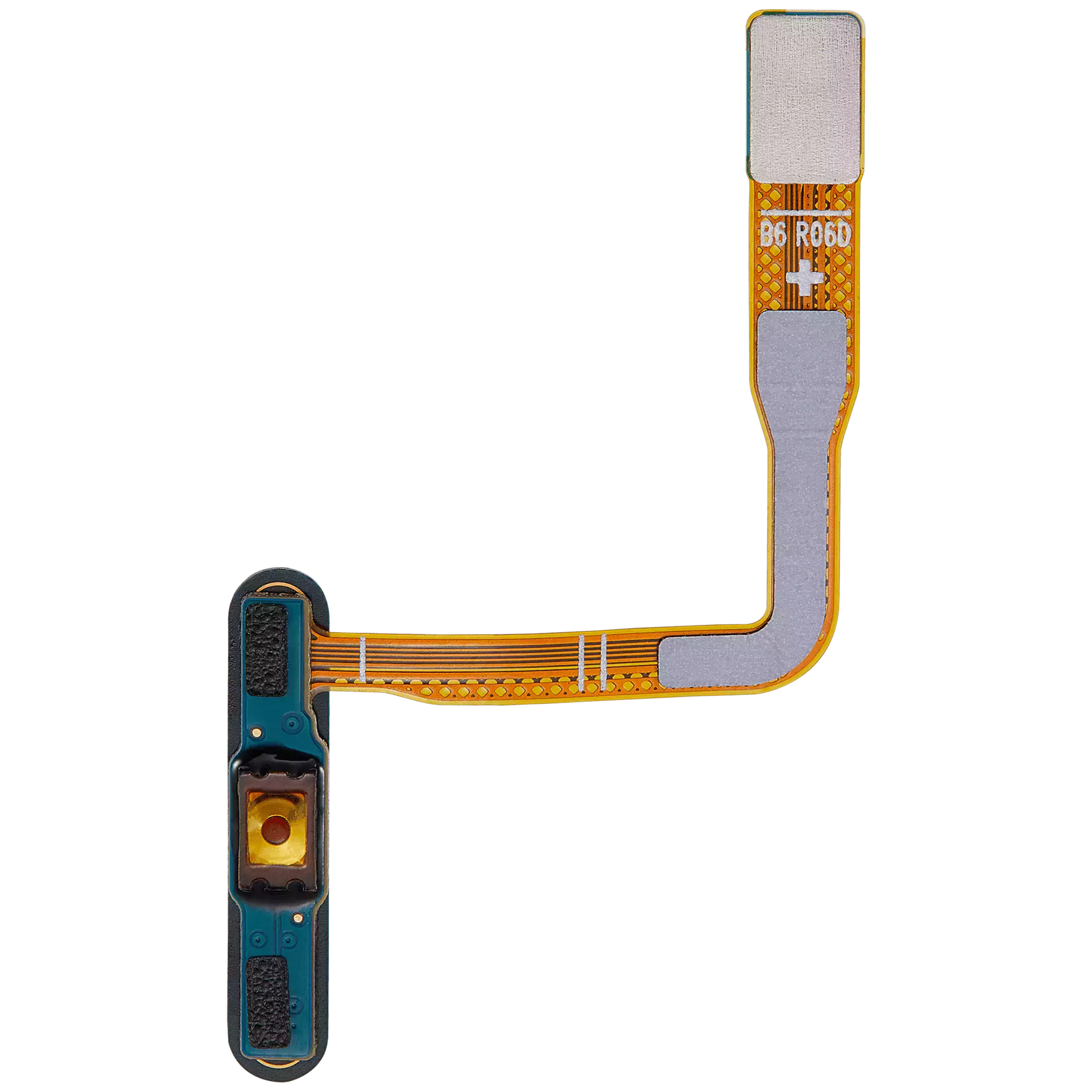 Fingerprint Sensor Cable With Flex Replacement Compatible For Samsung Galaxy Z Flip 6 (F741) (Silver Shadow)