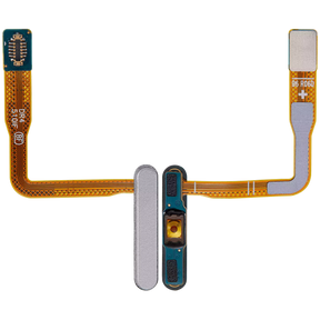 Fingerprint Sensor Cable With Flex Replacement Compatible For Samsung Galaxy Z Flip 6 (F741) (Silver Shadow)