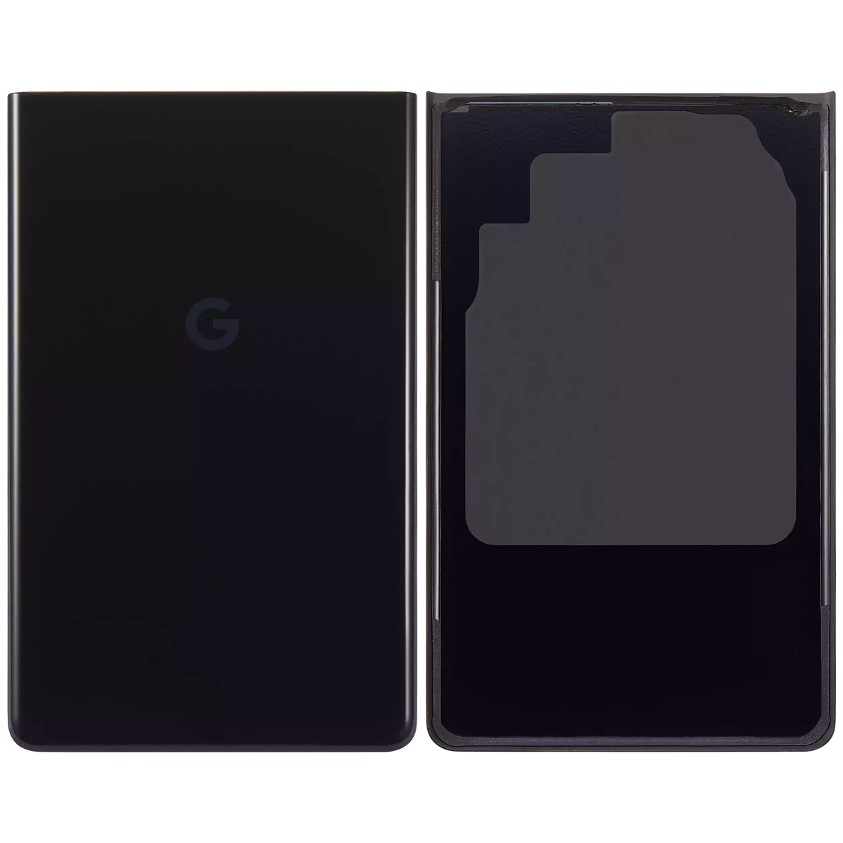 Replacement Back Cover Glass Compatible For Google Pixel 7 Pro (Used OEM Pull: Grade A) (Obsidian)