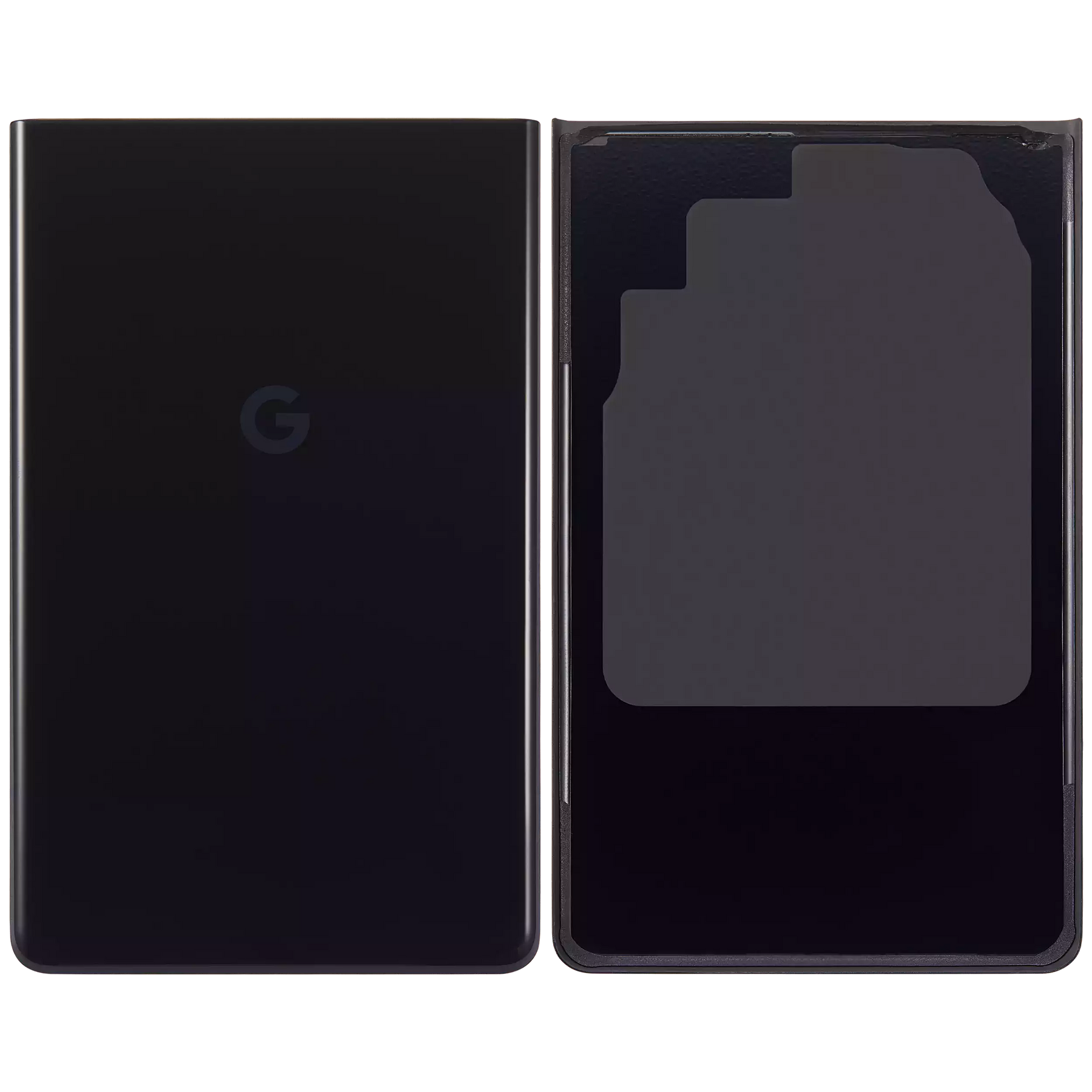 Replacement Back Cover Glass Compatible For Google Pixel 7 Pro (Used OEM Pull: Grade A) (Obsidian)