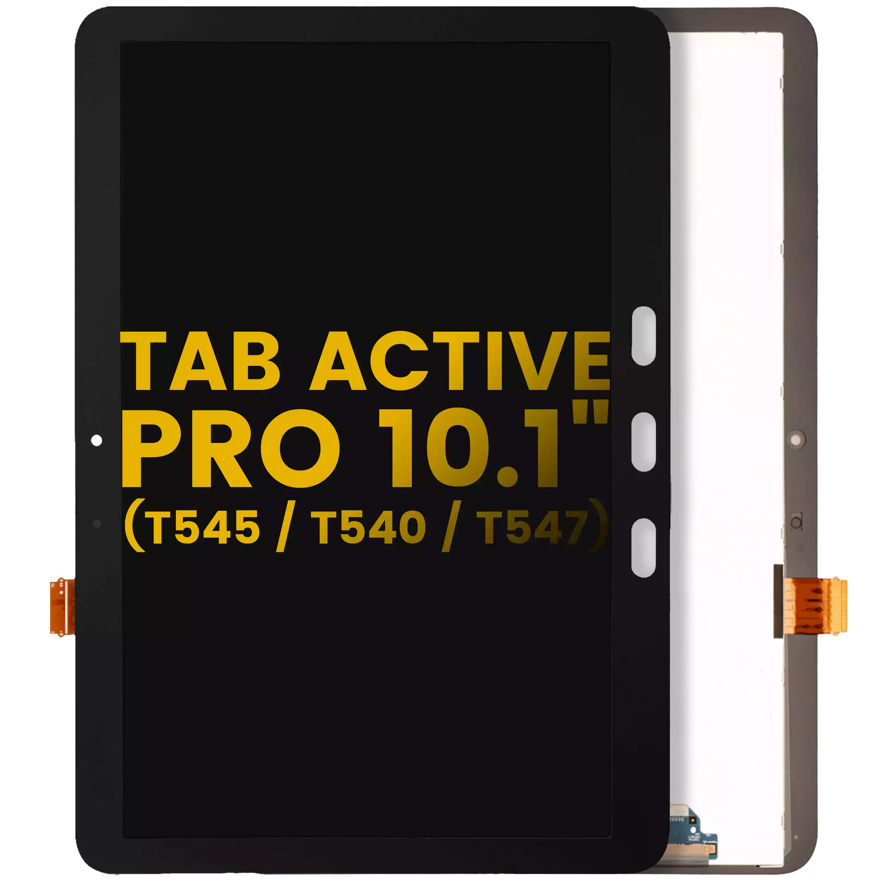 Replacement LCD Assembly Without Frame Compatible For Samsung Galaxy Tab Active Pro 10.1" (T545 / T540 / T547) (Refurbished) (Black)