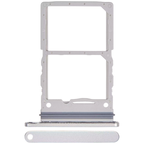 Replacement Dual Sim Card Tray Compatible For Samsung Galaxy Z Flip 6 (F741) (Premium) (White)