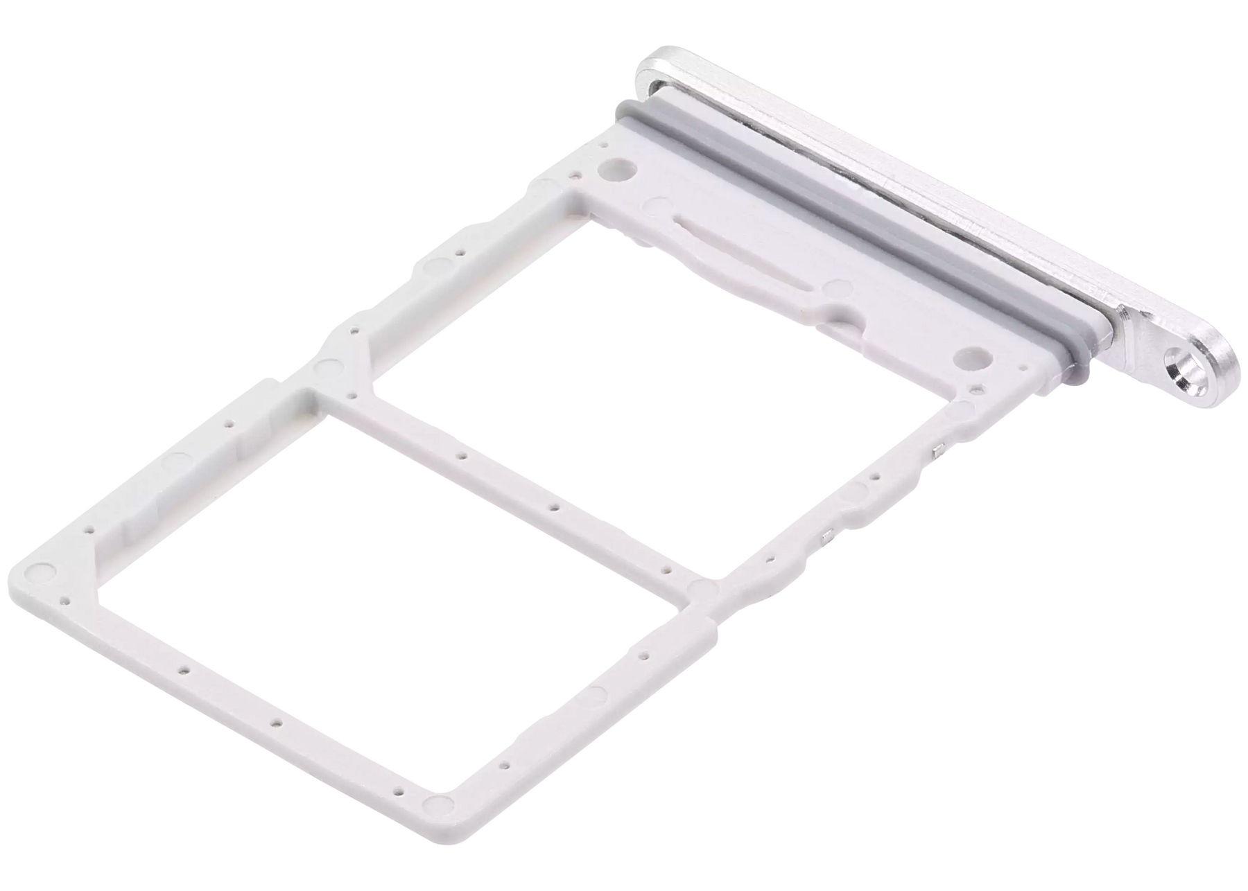 Replacement Dual Sim Card Tray Compatible For Samsung Galaxy Z Flip 6 (F741) (Premium) (White)