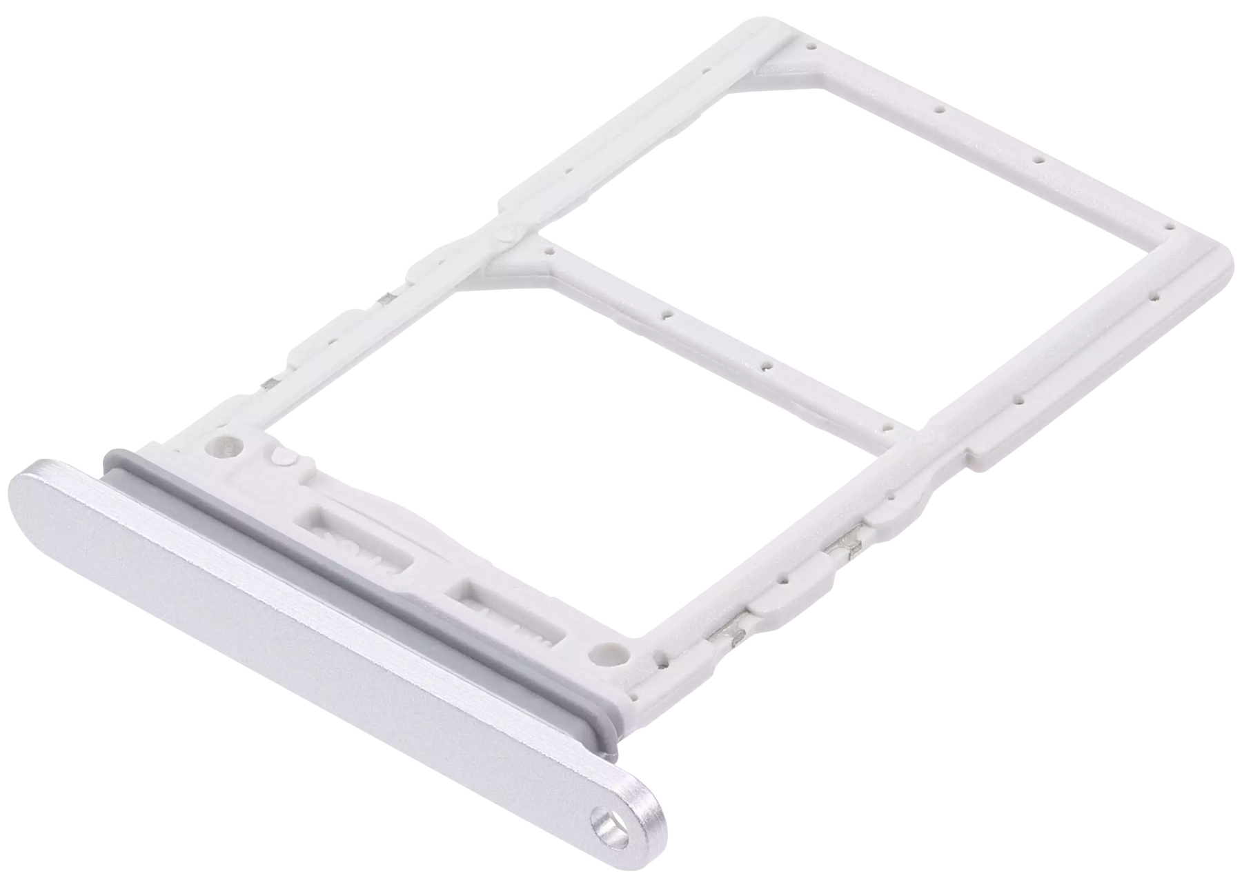 Replacement Dual Sim Card Tray Compatible For Samsung Galaxy Z Flip 6 (F741) (Premium) (White)