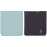 Back Cover Glass Compatible For Samsung Galaxy Z Flip 6 5G Replacement (Vemake) (Mint)