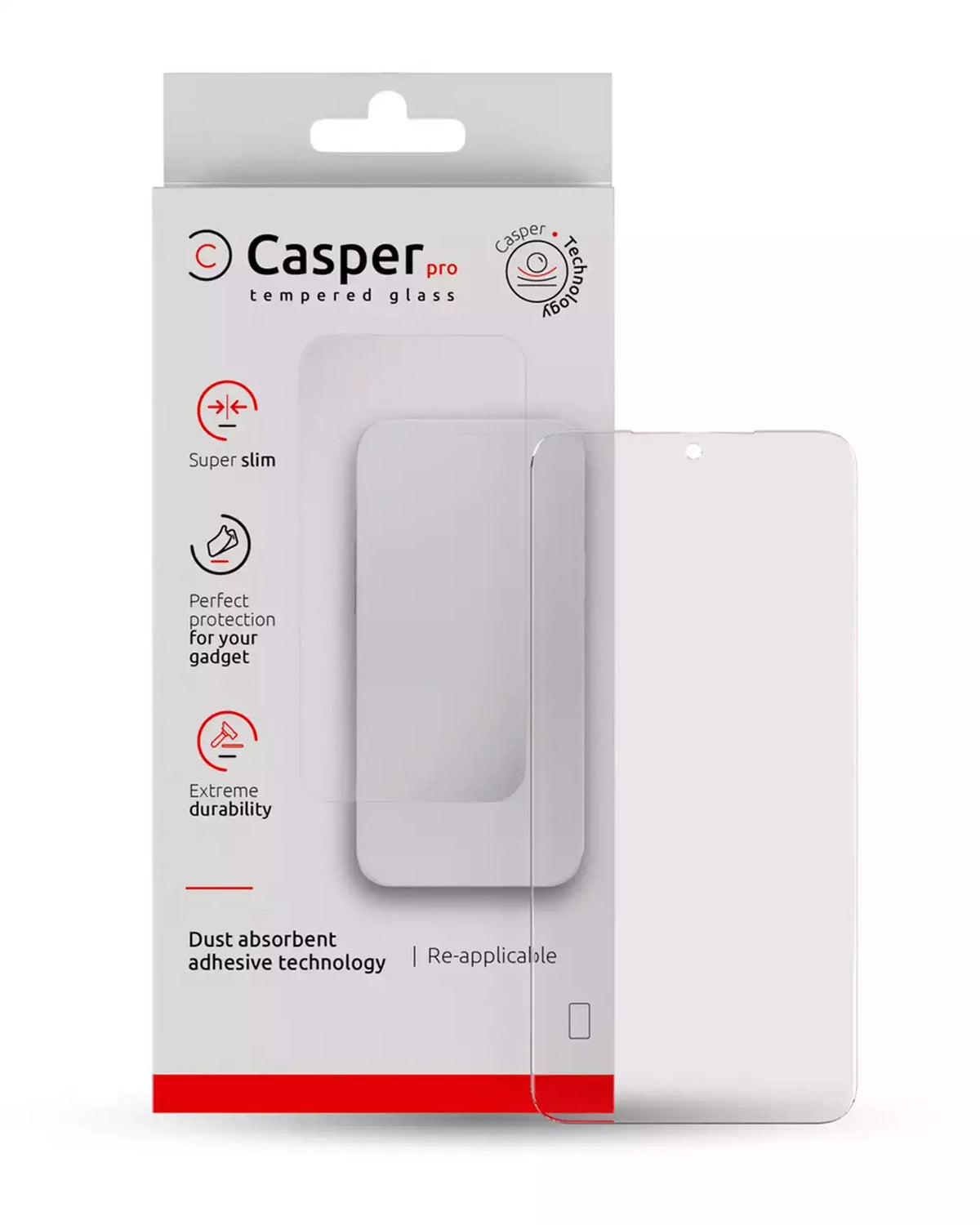 Replacement Casper Pro Tempered Glass Compatible For Samsung Galaxy A36 5G / S24 FE 5G (Case Friendly)