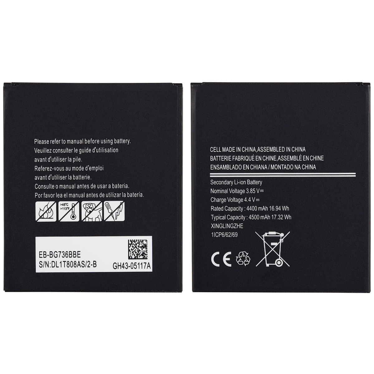 Replacement Battery Compatible For Samsung Galaxy XCover 6 Pro (EB-BG736BBE)