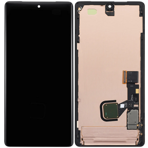 Replacement OLED Assembly With Frame (With Finger Print Sensor) Compatible For Google Pixel 7 Pro (Refurbished) (All Colors)