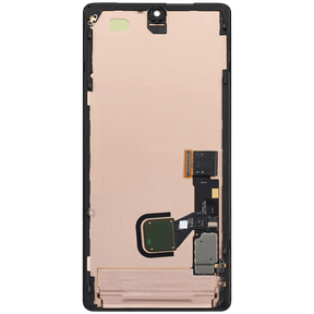 Replacement OLED Assembly With Frame (With Finger Print Sensor) Compatible For Google Pixel 7 Pro (Refurbished) (All Colors)