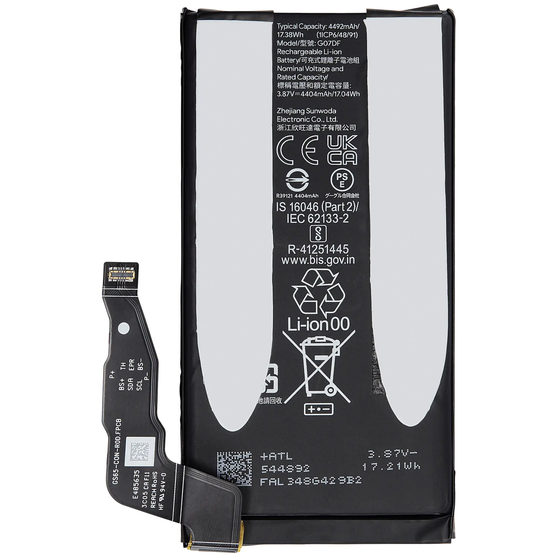 Replacement Battery Compatible For Google Pixel 8a (G07DF)