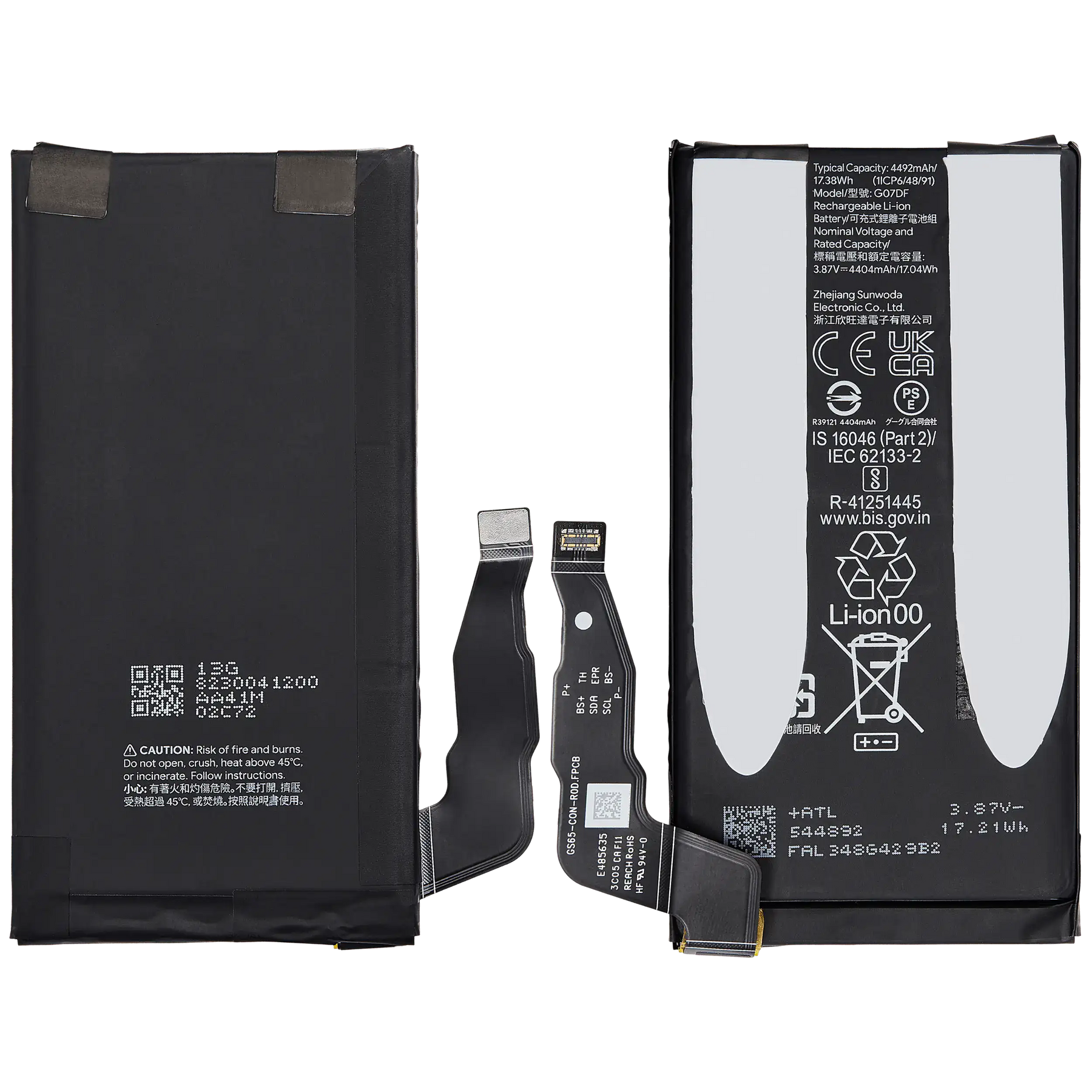 Replacement Battery Compatible For Google Pixel 8a (G07DF)