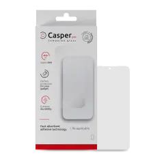 Replacement Casper Pro Tempered Glass Compatible For Google Pixel 9 / 9 Pro (Retail Pack) (Clear)