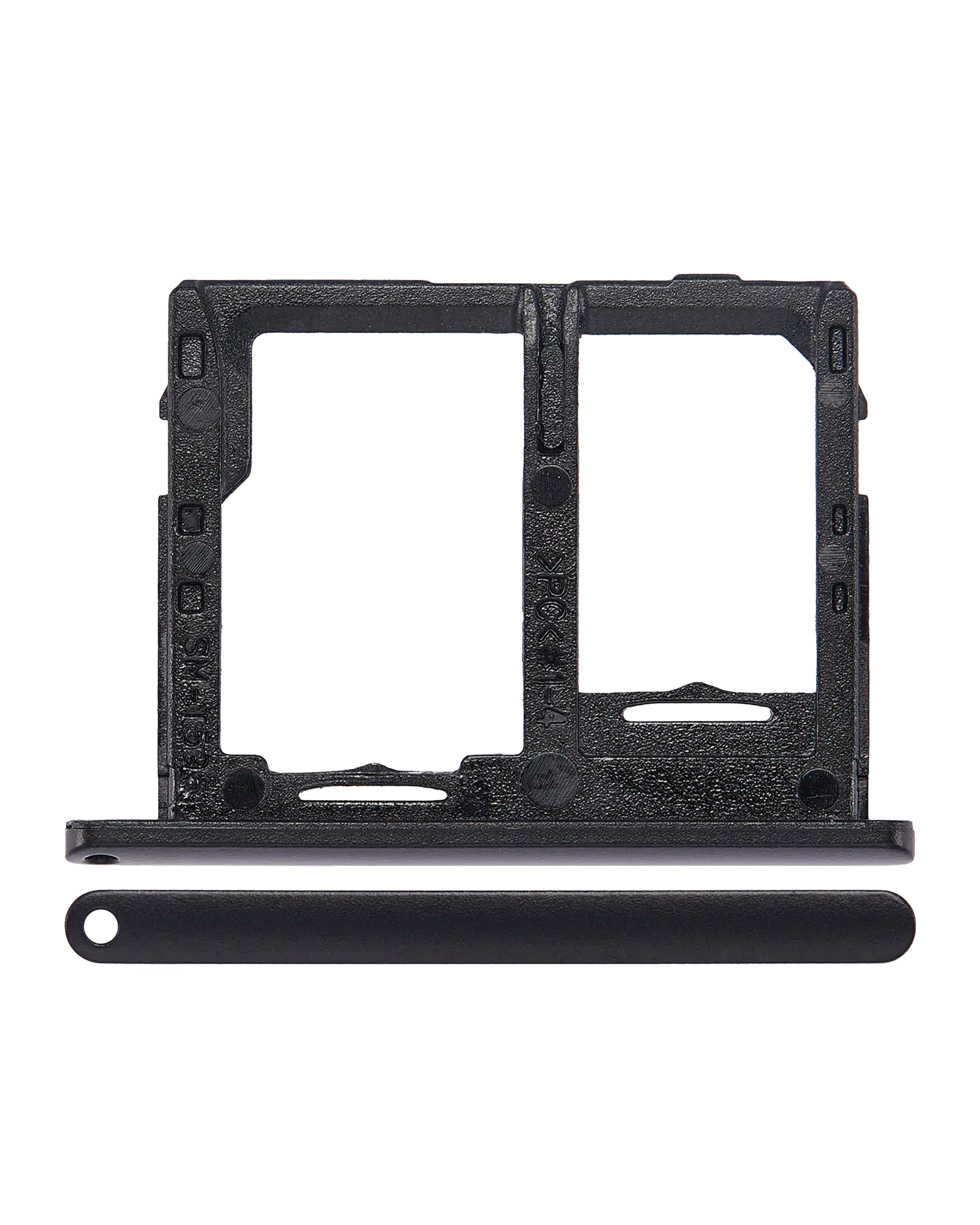 Sim Card Tray Replacement Compatible For Samsung Galaxy Tab A 10.5" (T595) (LTE Version) (Black)