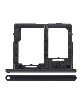 Sim Card Tray Replacement Compatible For Samsung Galaxy Tab A 10.5" (T595) (LTE Version) (Black)