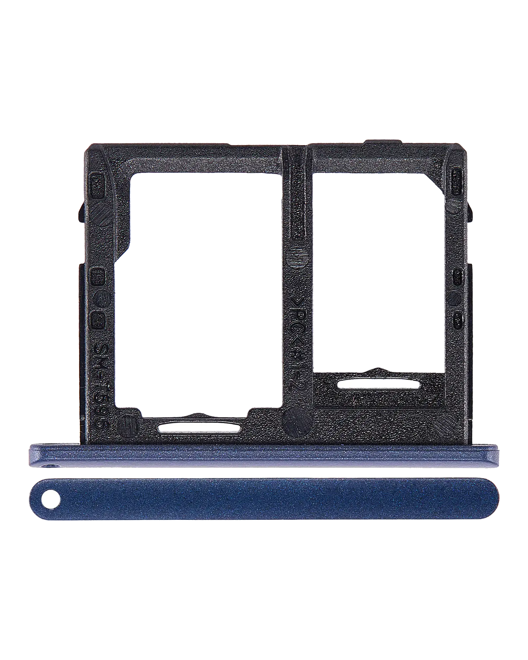 Sim Card Tray Replacement Compatible For Samsung Galaxy Tab A 10.5" (T595) (LTE Version) (Blue)