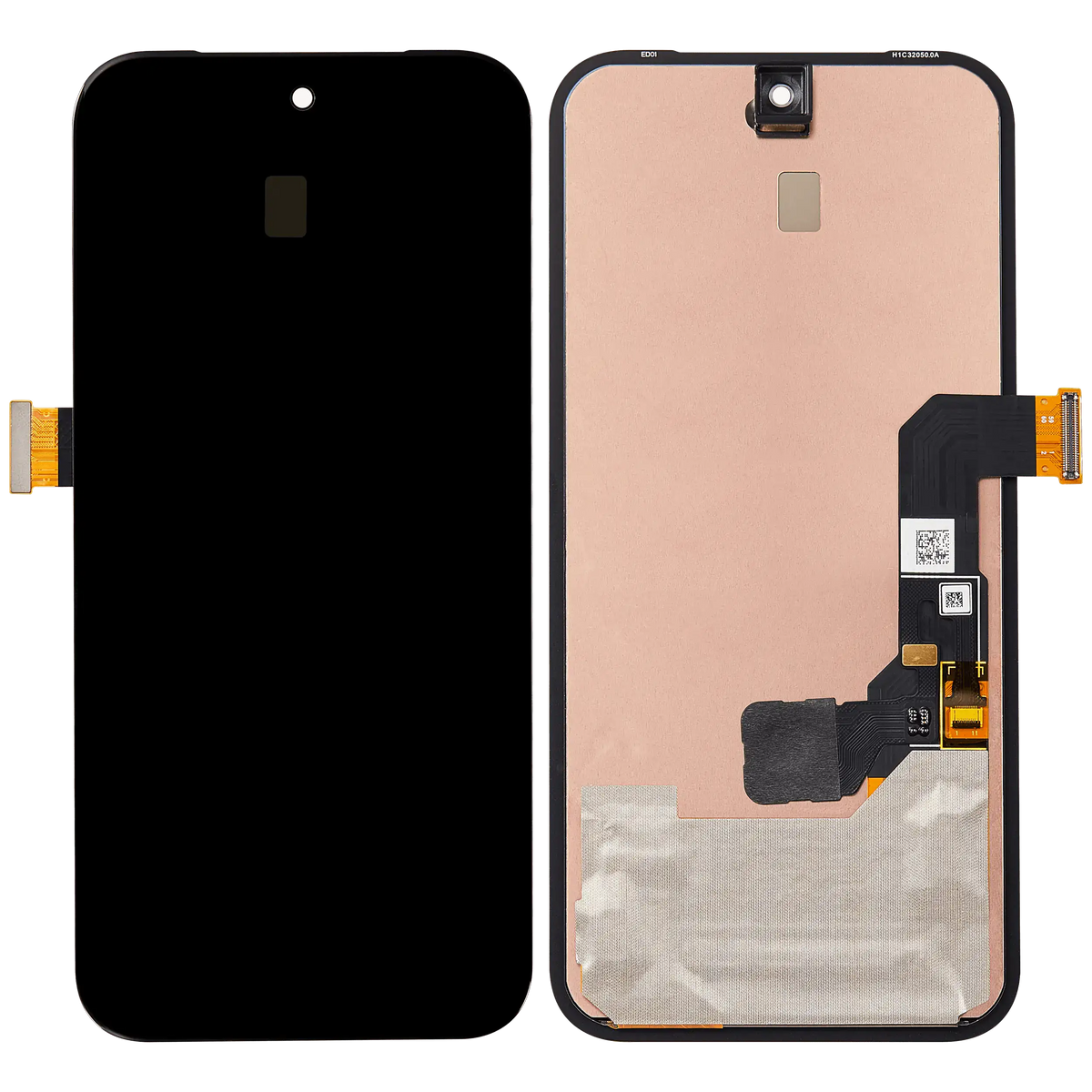 OLED Assembly Without Frame Replacement  (With Finger Print Sensor) Compatible For Google Pixel 8A (Refurbished) (All Colors)