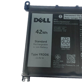 Buy [Original] Dell Vostro 14-5490-R1605A Laptop Battery - YRDD6 (11.4V 42Wh)