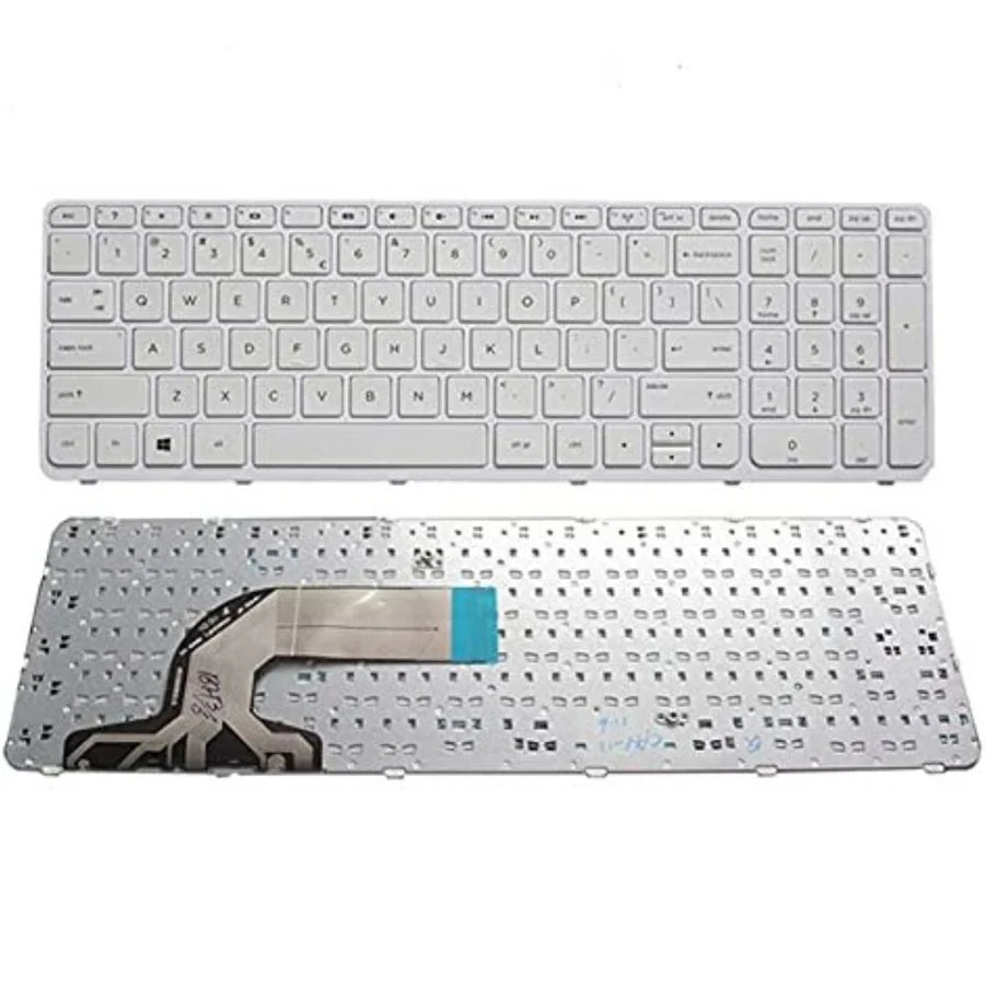 HP Laptop keyboard For Pavilion 15-N White