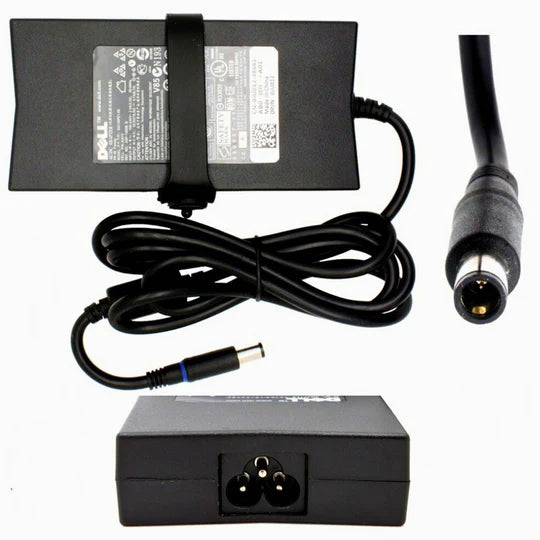 [Original] Dell Studio 1558 Laptop Charger - Genuine 130W 19.5V 6.7A 7.4mm Pin Adapter