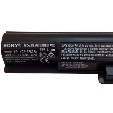 BUY [ORGINAL] Sony VAIO SVF14212CXW Laptop Battery-14.8V VGP-BPS35