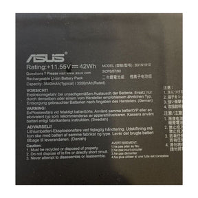 BUY [ORIGINAL] Asus VivoBook E510KA Laptop Battery - 11.55V B31N1912