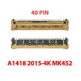 LCD LED LVDS Cable Connector 40pin For iMac 21.5 inch A1418 A2116 27 inch A1419 A2115 2012 2013 2014 2015 2017 2019 Year