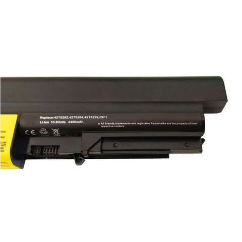 BUY [ORIGINAL] Lenovo IBM ThinkPad R61 Laptop Battery - 10.8V 43Wh 4400mAh 41U3196