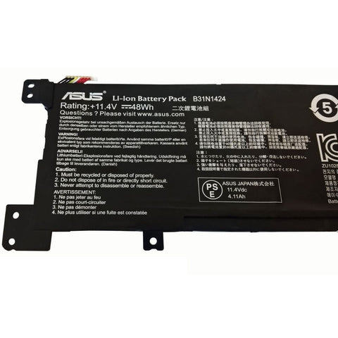 BUY [ORGINAL] Asus A400U Laptop Battery -11.4V 48Wh B31N1424