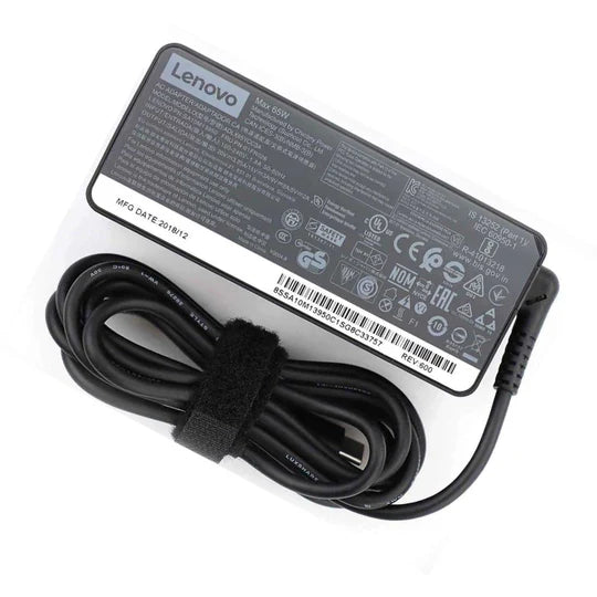 [ORIGINAL] Lenovo 65W Laptop Charger Type C- 20V - 3.25A