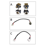 DC Power Jack For Asus A55, A55A, X54, X54A, X55, X55A, F55, F55A, F55U, F55VD, Q500A, R500, R503U, X55C, X55U, K55, K55A, K55VM, K55VD, K55N, K55V, K55VS, U57, U57A, U57VJ, WZSM Series