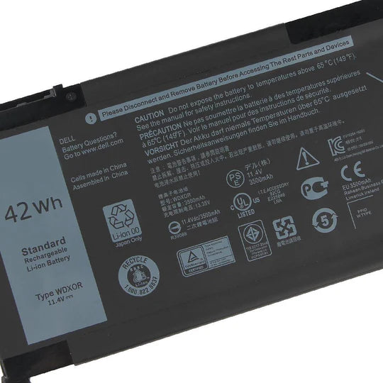 Dell WDX0R Battery For Inspiron 15 5567 5570 5578 5378 5568 5378 5368 Series Laptop's.