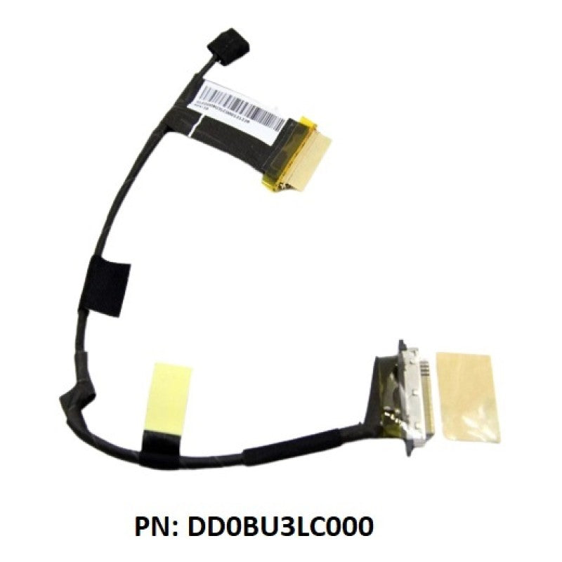 Display Cable For TOSHIBA SATELLITE T130 T130-11U T130-15T T135 T135D T131 T132 DD0BU3LC000 LCD LED LVDS Flex Video Screen Cable