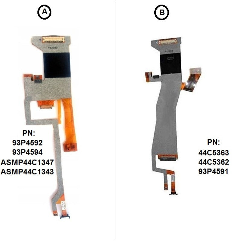 Display Cable For Lenovo Thinkpad R400, T400, T61, 93P4592, 93P4594, ASMP44C1347, ASMP44C1343, 44C5363, 93P4591, 44C5362 LCD LED LVDS Flex Video Screen