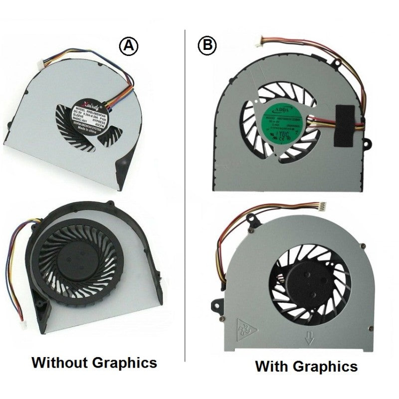 Fan For Lenovo IdeaPad B480, B480A, B485, B490, B590, G480, G480A, G480AM, G480AH, G480M, G580, G580A, G580AM, G485, G485A CPU Cooling Fan