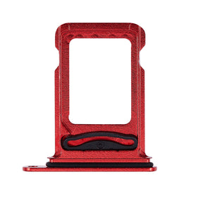 Replacement For iPhone 14 14 Plus Dual Sim Card Tray-Red