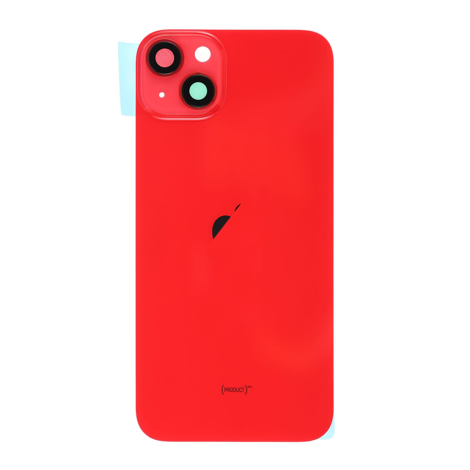 Replacement For iPhone 14 Plus Back Glass Panel With Magsafe Magnet-Red