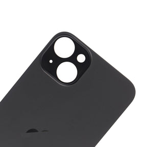 Replacement For iPhone 15 Plus Back Cover Glass-Black