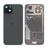 Replacement For iPhone 15 Plus Back Cover Glass With Back Panel-Black