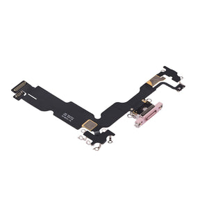 Replacement For iPhone 15 Plus Charging Port Flex Cable-Pink