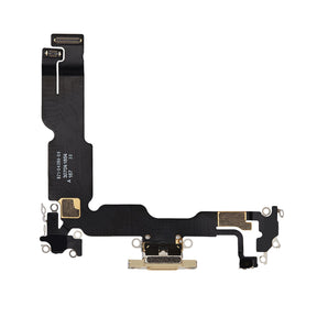 Replacement For iPhone 15 Plus Charging Port Flex Cable-Yellow